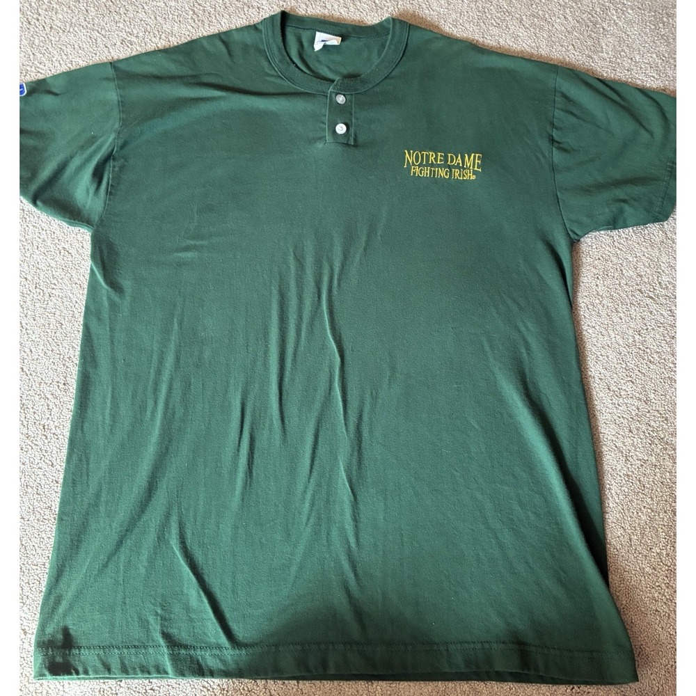 Vintage Russell Notre Dame Baseball Jersey